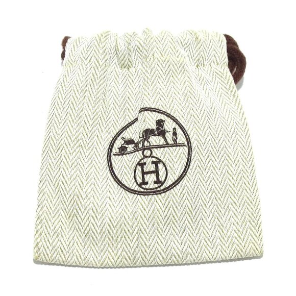 Auth HERMES Clic H Gold White Orange Hardware Bangle - Picture 4 of 7